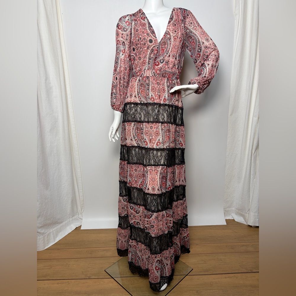 Alice + Olivia Daren Boho Maxi Dress